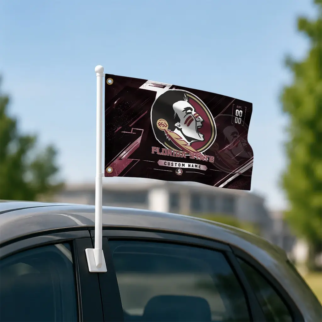Florida State Seminoles House Flag Personalized Speed Slashes Garnet Latest Model Florida State Seminoles House Flag Personalized Speed Slashes Garnet Latest Model
