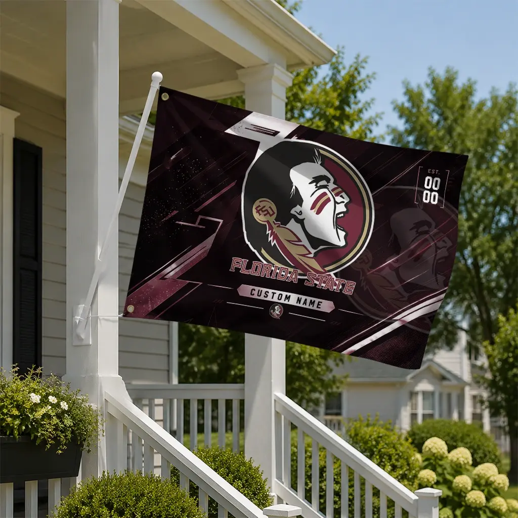 Florida State Seminoles House Flag Personalized Speed Slashes Garnet New Arrival Florida State Seminoles House Flag Personalized Speed Slashes Garnet New Arrival