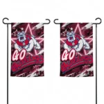Fresno State Bulldogs Garden Flag Custom Glowing Star Red Best Selling
