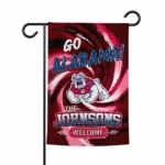 Fresno State Bulldogs Garden Flag Custom Swirl Vortex Red Best Selling