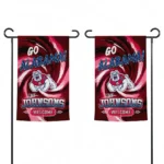 Fresno State Bulldogs Garden Flag Custom Swirl Vortex Red Best Selling