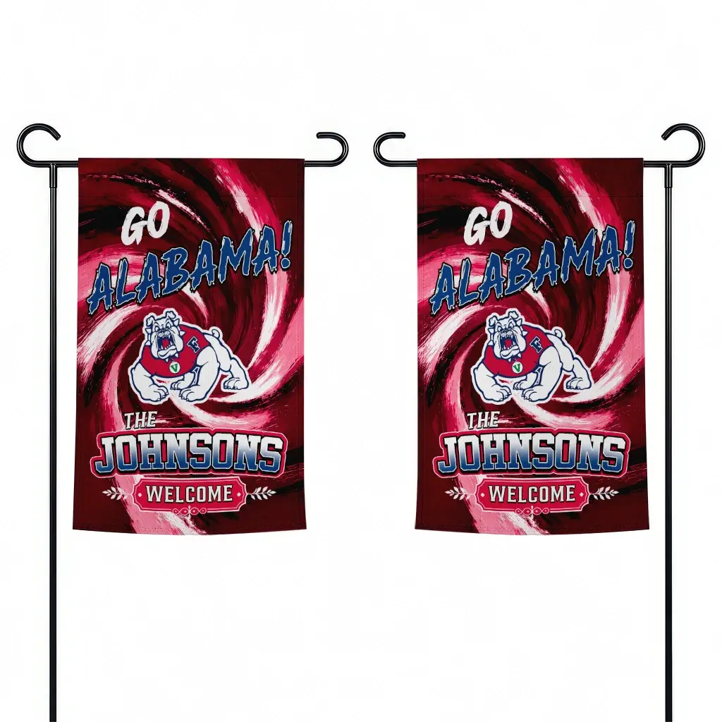 Fresno State Bulldogs Garden Flag Custom Swirl Vortex Red Fashion Forward Fresno State Bulldogs Garden Flag Custom Swirl Vortex Red Fashion Forward