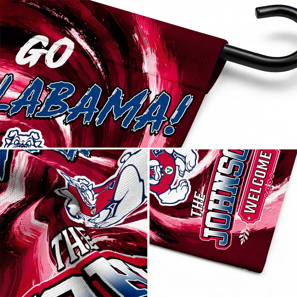 Fresno State Bulldogs Garden Flag Custom Swirl Vortex Red Latest Model Fresno State Bulldogs Garden Flag Custom Swirl Vortex Red Latest Model