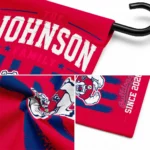 Fresno State Bulldogs Garden Flag Customized Distressed Stripes Red Best Selling