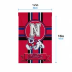 Fresno State Bulldogs Garden Flag Personalized Circle Medallion Red Best Selling