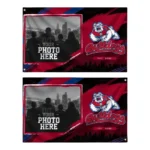 Fresno State Bulldogs House Flag Customized Framed Photo Red Black Best Selling