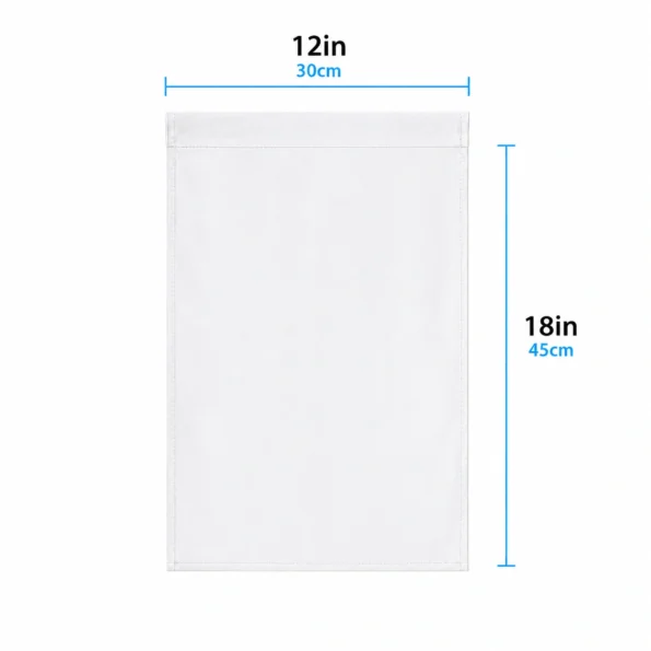 garden flag size guide