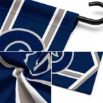 Georgetown Hoyas Garden Flag Custom Chevron Stripes Blue Best Selling