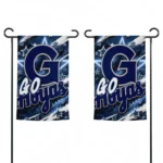 Georgetown Hoyas Garden Flag Customized Glowing Star Blue Best Selling