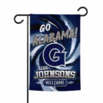 Georgetown Hoyas Garden Flag Customized Swirl Vortex Blue Best Selling