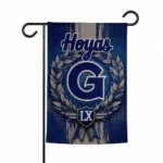 Georgetown Hoyas Garden Flag Personalized Laurel Wreath Blue Best Selling