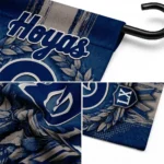 Georgetown Hoyas Garden Flag Personalized Laurel Wreath Blue Best Selling