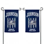 Georgia Southern Eagles Garden Flag Customized Distressed Stripes Blue Best Selling