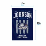 Georgia Southern Eagles Garden Flag Customized Distressed Stripes Blue Best Selling