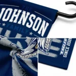 Georgia Southern Eagles Garden Flag Customized Distressed Stripes Blue Best Selling