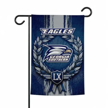 Georgia Southern Eagles Garden Flag Customized Laurel Wreath Blue Best Selling