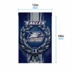 Georgia Southern Eagles Garden Flag Customized Laurel Wreath Blue Best Selling