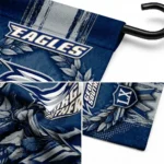 Georgia Southern Eagles Garden Flag Customized Laurel Wreath Blue Best Selling