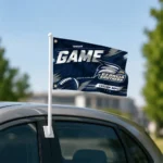 Georgia Southern Eagles House Flag Custom Action Streaks Blue Best Selling