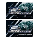 Georgia Southern Eagles House Flag Custom Diagonal Stripes Blue Best Selling