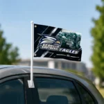 Georgia Southern Eagles House Flag Custom Diagonal Stripes Blue Best Selling