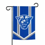 Georgia State Panthers Garden Flag Custom Chevron Stripes Blue Best Selling