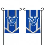Georgia State Panthers Garden Flag Custom Chevron Stripes Blue Best Selling