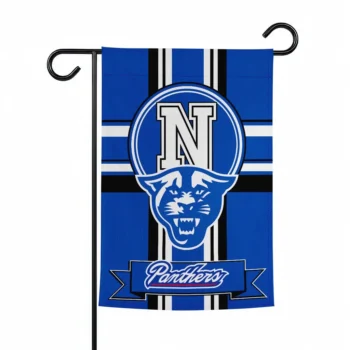 Georgia State Panthers Garden Flag Custom Circle Medallion Blue Best Selling