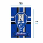 Georgia State Panthers Garden Flag Custom Circle Medallion Blue Best Selling