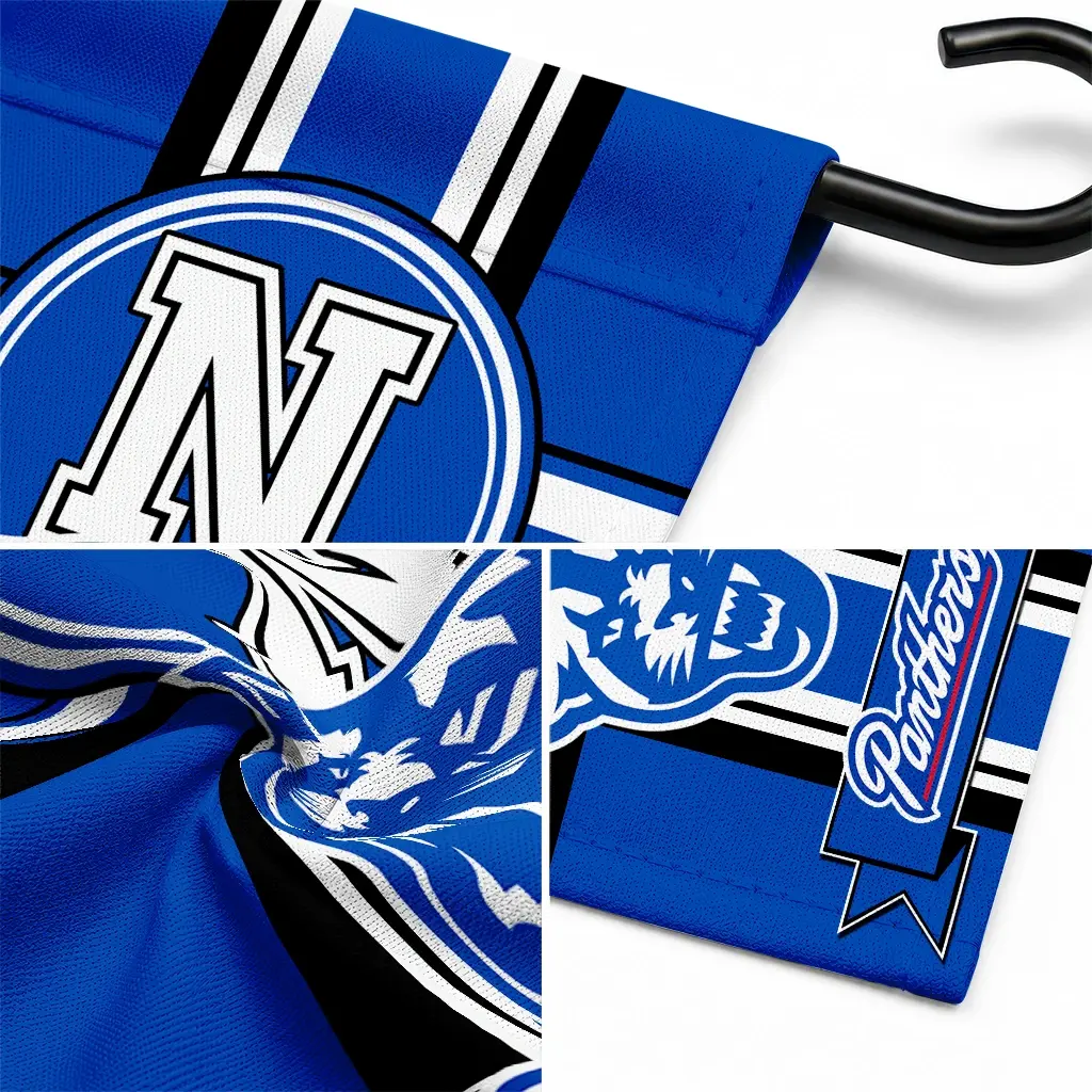 Georgia State Panthers Garden Flag Custom Circle Medallion Blue Latest Model Georgia State Panthers Garden Flag Custom Circle Medallion Blue Latest Model