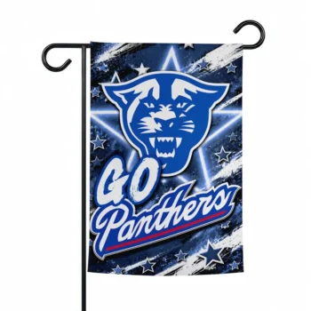 Georgia State Panthers Garden Flag Customized Glowing Star Blue Best Selling