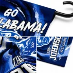 Georgia State Panthers Garden Flag Customized Swirl Vortex Blue Best Selling