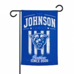 Georgia State Panthers Garden Flag Personalized Distressed Stripes Blue Best Selling