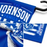 Georgia State Panthers Garden Flag Personalized Distressed Stripes Blue Best Selling