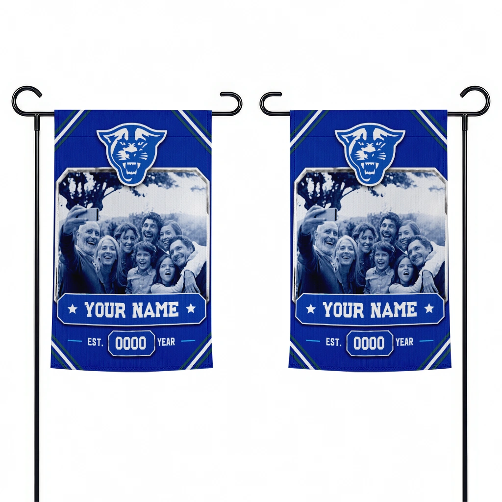 georgia-state-panthers-garden-flag-personalized-photo-frame-blue-fashion-forward.webp