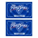 Georgia State Panthers House Flag Custom Ornate Border Blue Best Selling