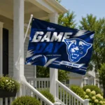 Georgia State Panthers House Flag Customized Action Streaks Blue Best Selling