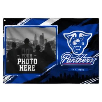 Georgia State Panthers House Flag Personalized Framed Photo Blue Black Best Selling