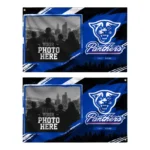 Georgia State Panthers House Flag Personalized Framed Photo Blue Black Best Selling