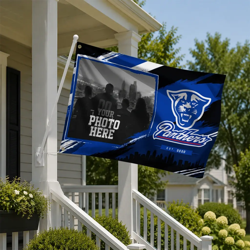 Georgia State Panthers House Flag Personalized Framed Photo Blue Black New Arrival Georgia State Panthers House Flag Personalized Framed Photo Blue Black New Arrival