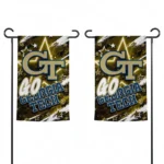 Georgia Tech Yellow Jackets Garden Flag Custom Glowing Star Gold Best Selling