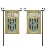 Georgia Tech Yellow Jackets Garden Flag Customized Distressed Stripes Gold Best Selling