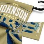 Georgia Tech Yellow Jackets Garden Flag Customized Distressed Stripes Gold Best Selling