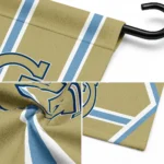 Georgia Tech Yellow Jackets Garden Flag Personalized Chevron Stripes Gold Best Selling