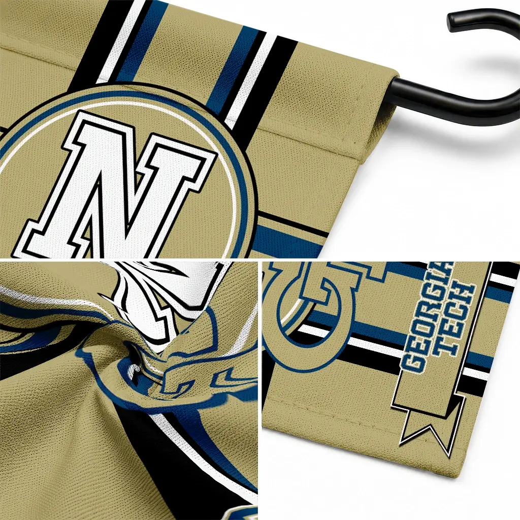 Georgia Tech Yellow Jackets Garden Flag Personalized Circle Medallion Gold Latest Model Georgia Tech Yellow Jackets Garden Flag Personalized Circle Medallion Gold Latest Model