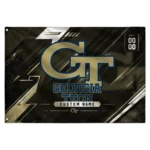 Georgia Tech Yellow Jackets House Flag Customized Speed Slashes Gold Best Selling