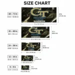 Georgia Tech Yellow Jackets House Flag Customized Speed Slashes Gold Best Selling
