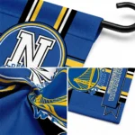 Golden State Warriors Garden Flag Customized Circle Medallion Blue Best Selling
