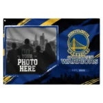 Golden State Warriors House Flag Custom Framed Photo Blue Black Best Selling