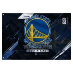 Golden State Warriors House Flag Custom Speed Slashes Blue Best Selling